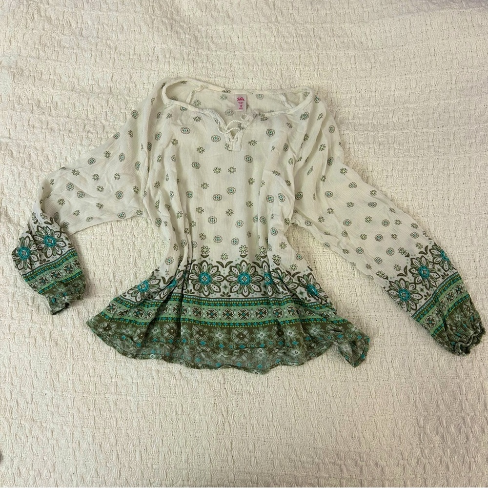 Y2K Justice Longsleeve Blouse